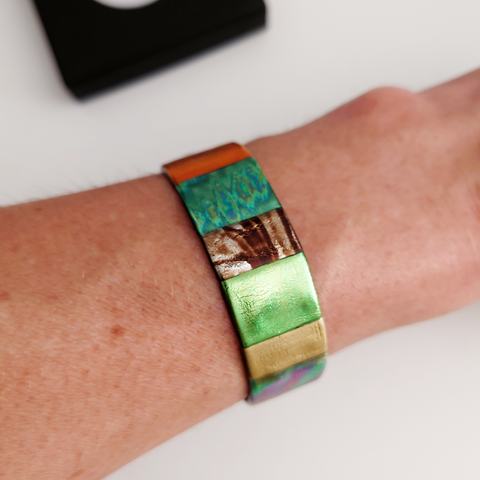 Bracelet Green Autumn Fields